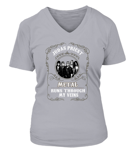 Judas Priest V-neck T-Shirt Woman