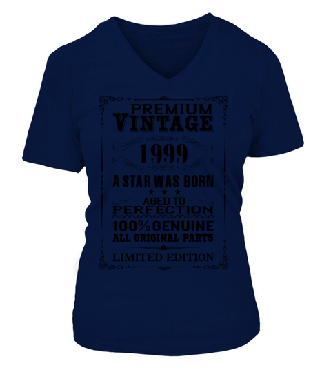 PREMIUM VINTAGE 1999 Women's V-Neck T-shirt