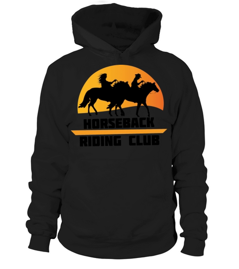 Horseback Riding Club - Horse Lovers Men's Hoodie