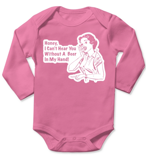 Beer Drinking Funny Gift Long Sleeve Baby One-Piece