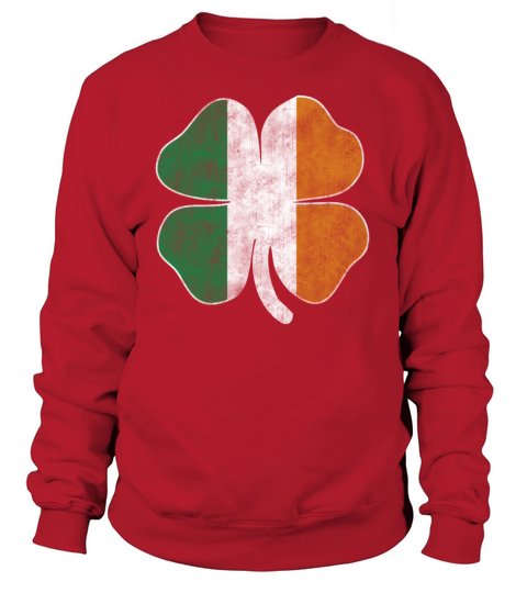Grunge Shamrock Women's Sweatshirt