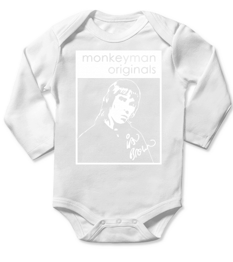 Ian Brown Tribute T-Shirt Long Sleeve Baby One-Piece
