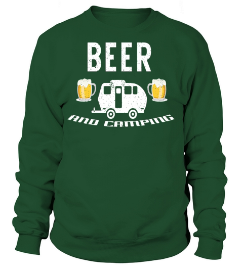 Beer and Camping Women's Sweatshirt