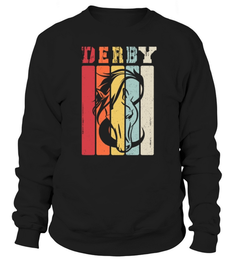 Derby Vintage Horse Racing Style Horse Lover Gift Women's Sweatshirt