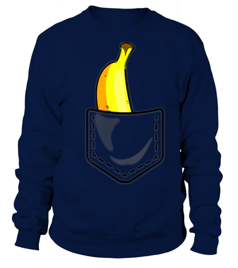 Funny Banana Pocket Great Vegan Gift Women's Sweatshirt