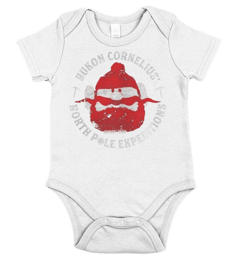 YUKON CORNELIUS NORTH POLE EXPEDITIONS YUKON CORNELIUS NORTH POLE CHRISTMAS Short Sleeve Baby One-Piece