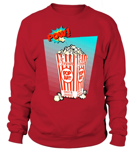 Popart Popcorn Men's Sweatshirt