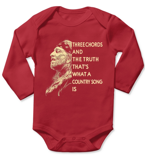 Great Shirts For Willie Nelson Fans Long Sleeve Baby One-Piece