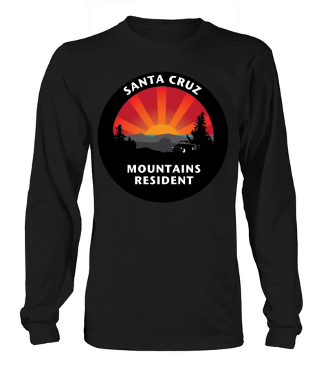 Santa Cruz Mountains Resident Round with Sunrise a Women's Long Sleeve