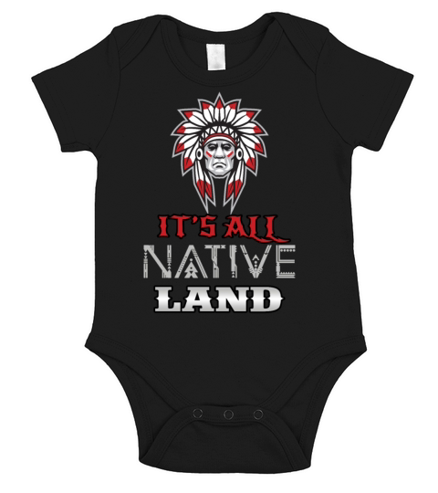 Native American Short Sleeve Baby One-Piece