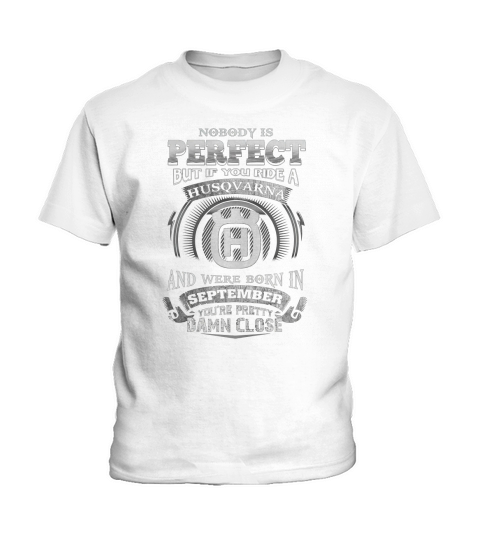 RIDE A HUSQVARNA SEPTEMBER Kids T-Shirt