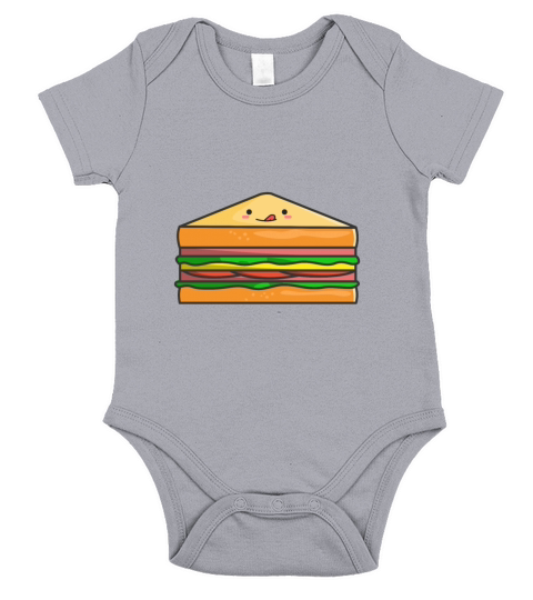 Cute Clubhouse Sandwich Short Sleeve Baby One-Piece