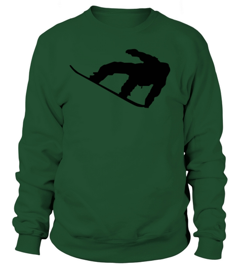 Snowboarder Silhouette Snowboarding Women's Sweatshirt