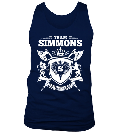 Team Simmons T-Lifetime Member: Tshirts For Team Simmons, Simmons Family, Simmons Company Tank Top Unisex
