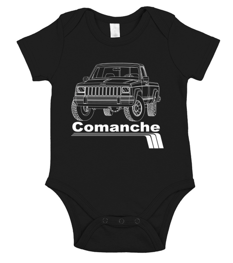Jeep Comanche Short Sleeve Baby One-Piece