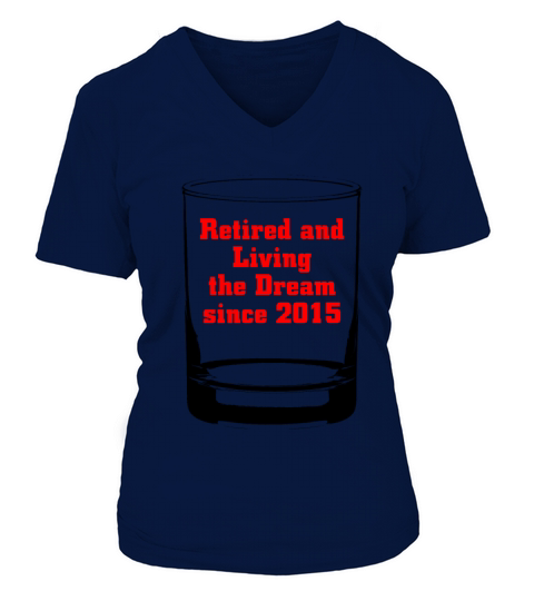 Retired 2015 Women's V-Neck T-shirt