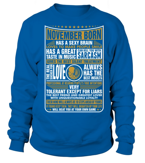 November Virgo Born Women's Sweatshirt