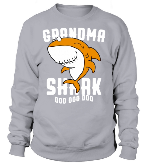 Grandma Shark Doo Doo Doo Halloween Christmas Gift Women's Sweatshirt