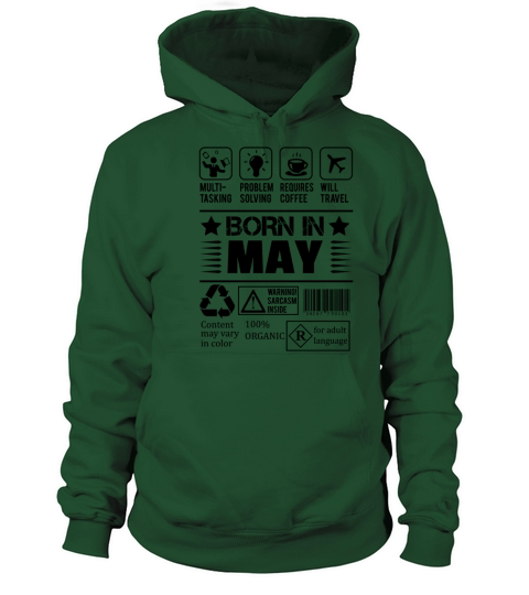 Born In May Women's Hoodie