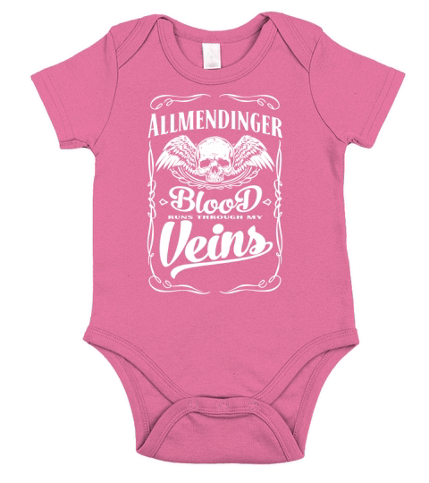 Funny Vintage Tshirt for Allmendinger Short Sleeve Baby One-Piece