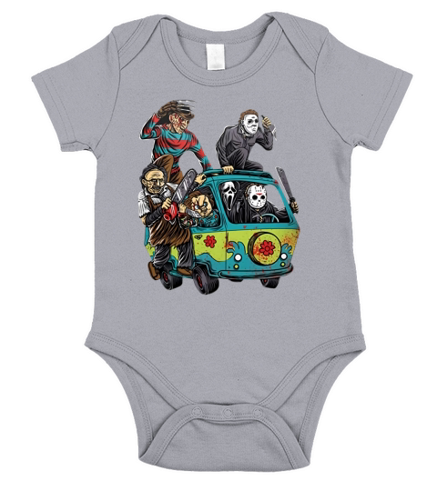 horror Short Sleeve Baby One-Piece