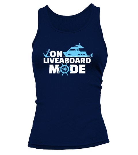 On Liveaboard Mode Scuba Dive Boat Cruise Ship Women's Tank Top