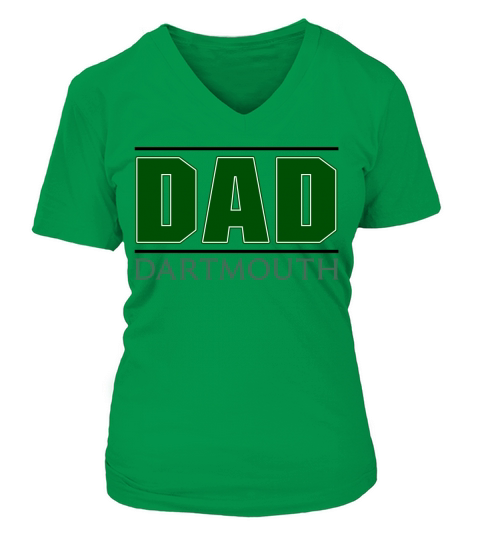 Dartmouth College Proud Dad Parents Day 2020 V-neck T-Shirt Woman
