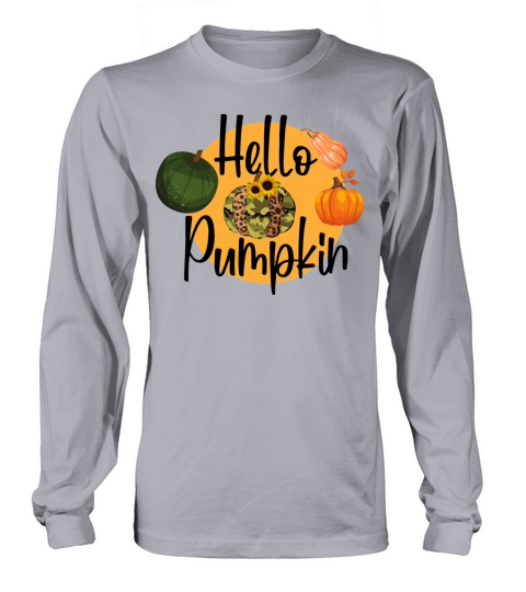 Hello Pumpkin Women's Long Sleeve