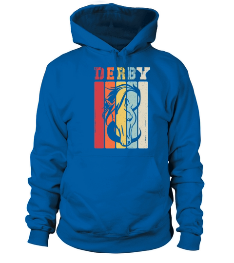 Derby Vintage Horse Racing Style Horse Lover Gift Women's Hoodie