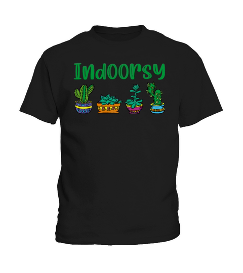 Plant Lover Tiny Indoor Plants Succulents Kids T-Shirt