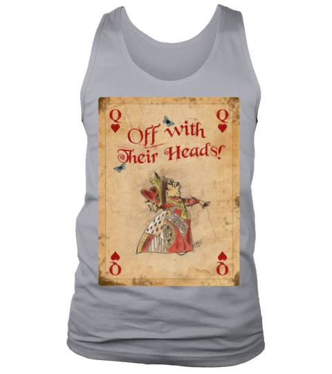 Alice in Wonderland The Queen of Hearts Men's Tank Top