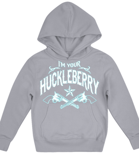 Im Your Huckleberry vintage look Kids Hoodie