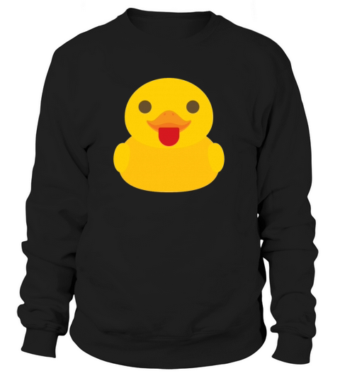 Yellow Cool Rubber Duck Women's Sweatshirt