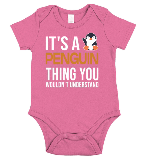 Its a Penguin Thing King Emperor Sea Bird Penguin Short Sleeve Baby One-Piece