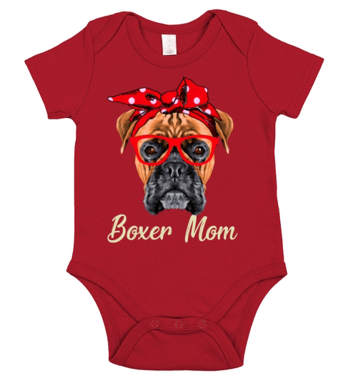 Funny Boxer Mom Shirt For Women Short Sleeve Baby One-Piece