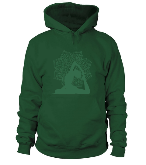 Yoga Asana 4 - The Pigeon Pose Women's Hoodie