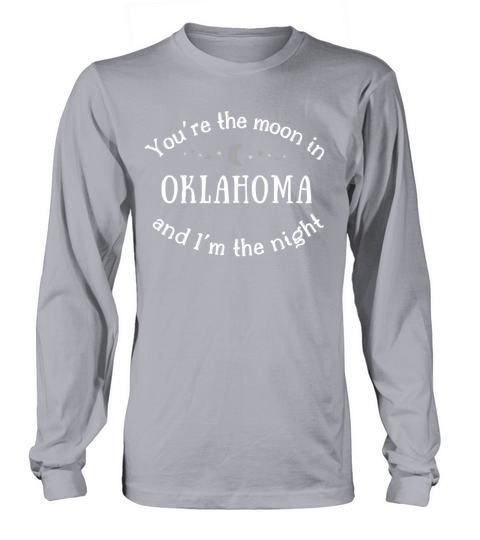 Zach Bryan ly Youre the moon in Oklahoma Long sleeved Unisex