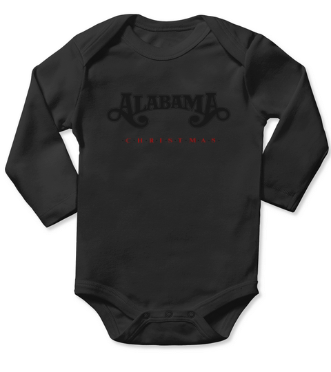 Alabama - Christmas Tshirt Long Sleeve Baby One-Piece
