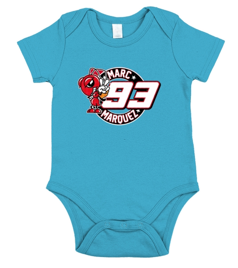 marc marquez Short Sleeve Baby One-Piece