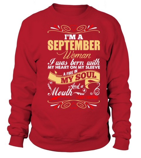 Im A September Woman Women's Sweatshirt