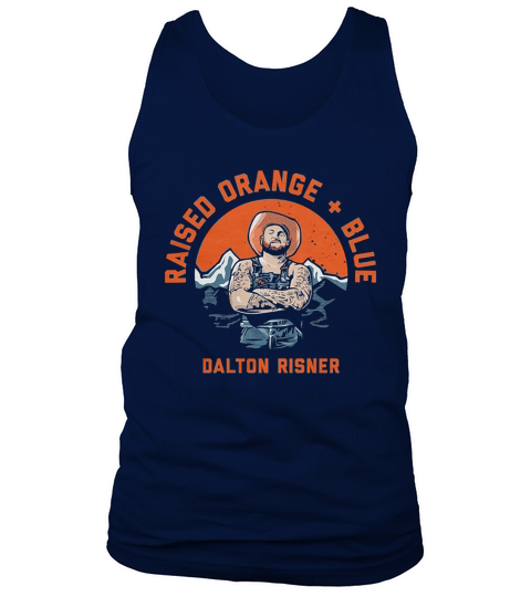 Dalton risner raised orange and blue Tank Top Unisex