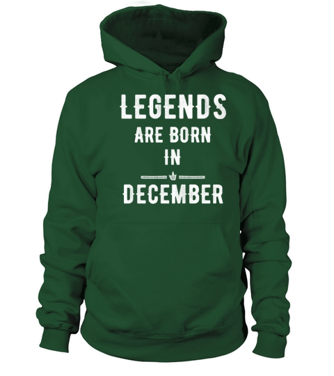Legends are born in december Women's Hoodie