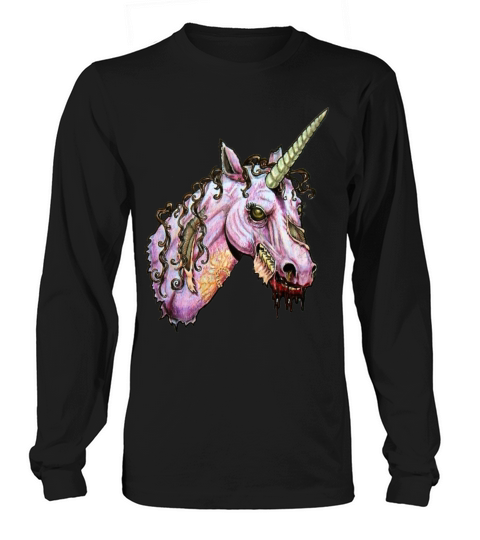 Unicorn Zombie Men's Long Sleeve