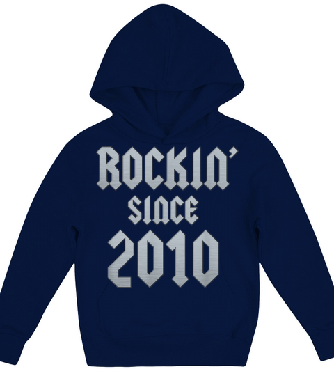 for 11 Year Old Classic Rock 2010 11th Birth 3092 Kids Hoodie