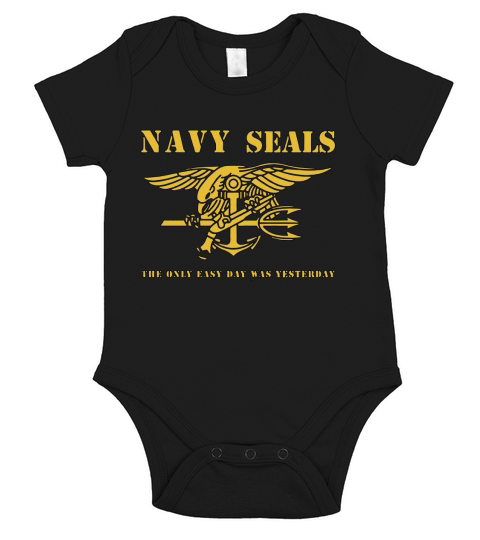 U.S. Navy SEALs T-Shirt Short Sleeve Baby One-Piece