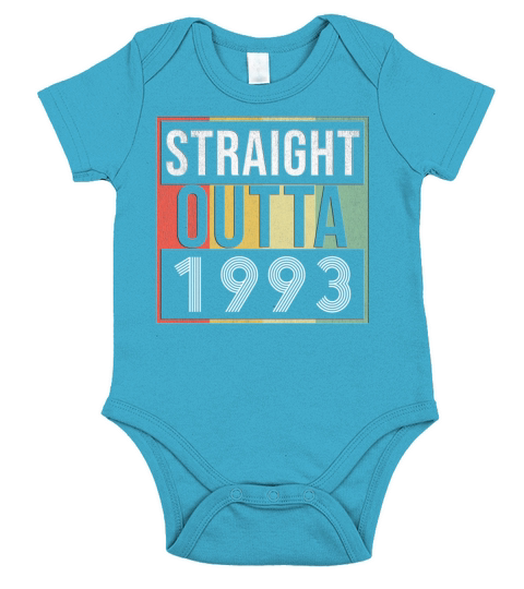 Straight Outta 1993 Short Sleeve Baby One-Piece