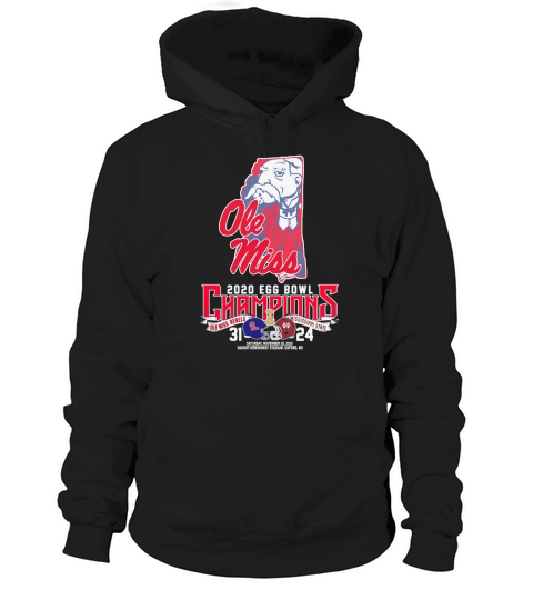 Ole Miss 2020 EGG Bowl champions Ole Miss Rebels Mississippi State 31 24 Hoodie Unisex