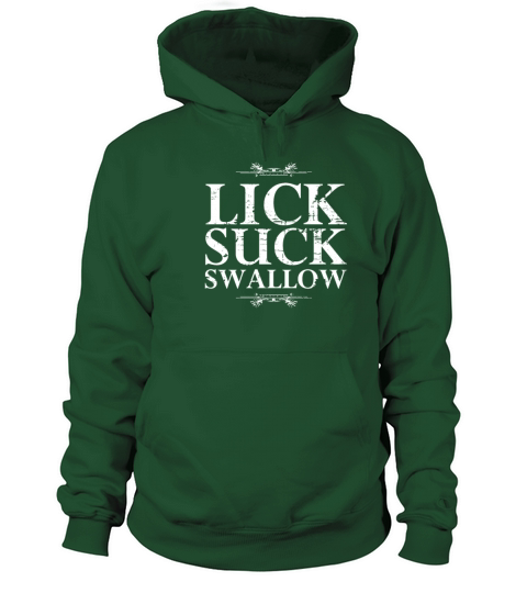 Lick Suck Swallow Vintage Schniblow funny gift kin Men's Hoodie
