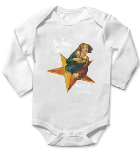 The smashing pumpkins Mellon Collie and the Infinite Sadness Long Sleeve Baby One-Piece