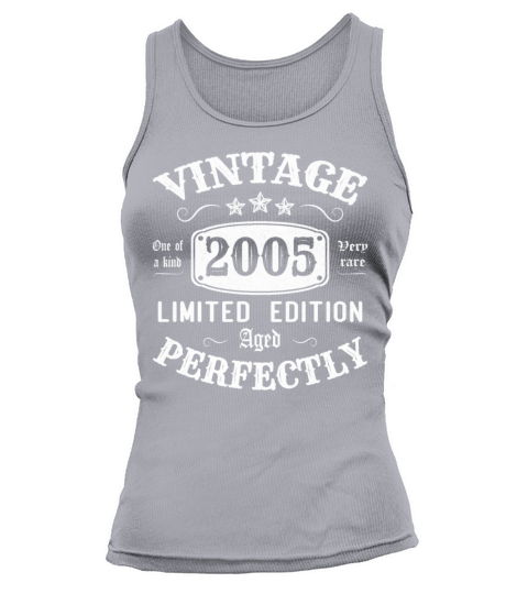 Vintage 2005 Limited Edition Aged Perfectly Tank top Woman